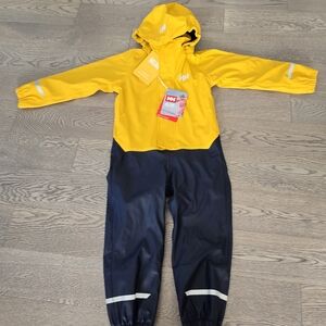 Helly Hansen Bright Yellow Rain Jacket